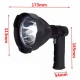 چراغ قوه شارژی Pistol Lights 536