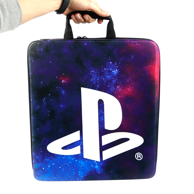 کیف کنسول بازی PS4 طرح Play Station زمینه کهکشانی