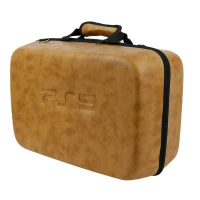 کیف کنسول بازی PS5 چرمی شتری