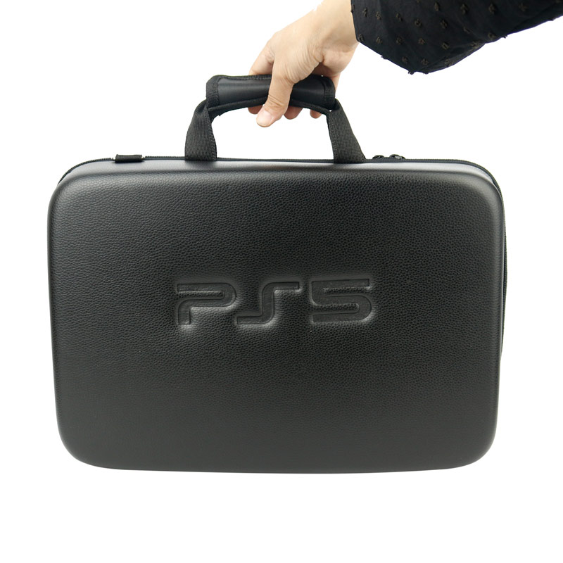 کیف کنسول بازی PS5 چرمی مشکی