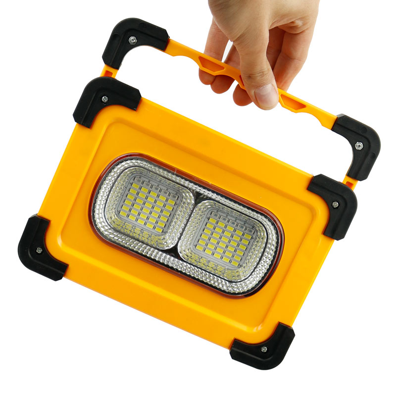 پروژکتور سیار شارژی و پاوربانک 11000 خورشیدی ETG-5