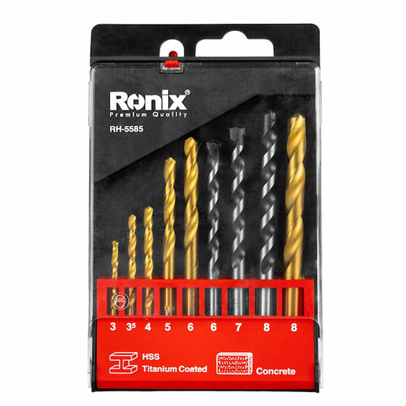 ست مته 9 عددی رونیکس Ronix RH-5585