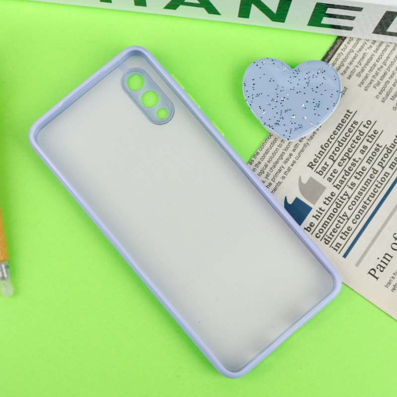 قاب رزینی PC سامسونگ Galaxy A02 / M02 پاپ سوکت دار محافظ لنزدار یاسی