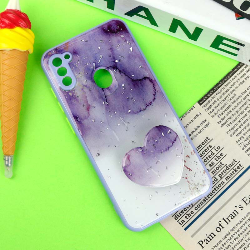 قاب رزینی PC سامسونگ Galaxy A11 پاپ سوکت دار محافظ لنزدار یاسی