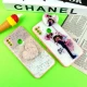 قاب رزینی PC سامسونگ Galaxy A11 پاپ سوکت دار محافظ لنزدار صورتی