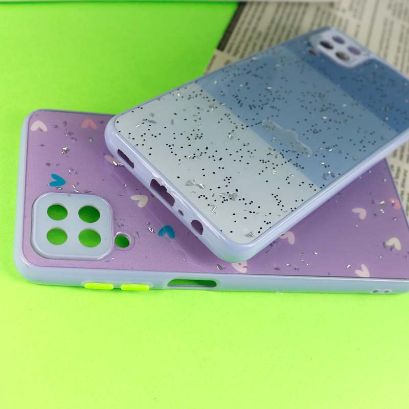 قاب رزینی PC سامسونگ Galaxy A12 پاپ سوکت دار محافظ لنزدار یاسی