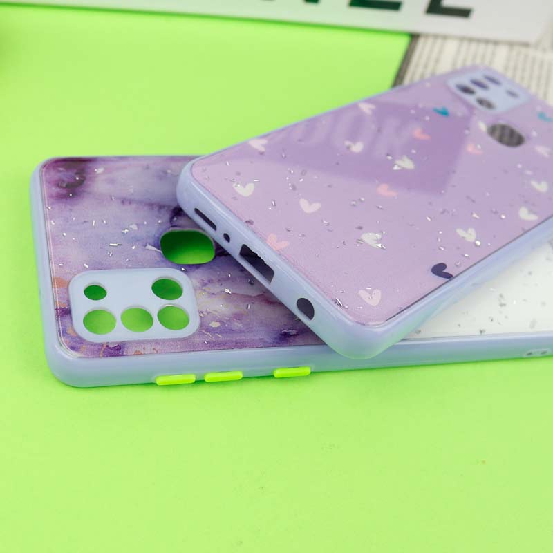 قاب رزینی PC سامسونگ Galaxy A21s پاپ سوکت دار محافظ لنزدار یاسی
