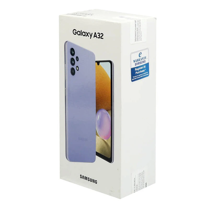 شارژر دیواری 15 وات سامسونگ A32 PD 2A سرجعبه + کابل Type-C و هندزفری و جعبه گوشی