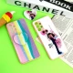 قاب رزینی PC سامسونگ Galaxy A32 4G پاپ سوکت دار محافظ لنزدار صورتی