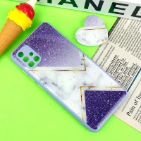 قاب رزینی PC سامسونگ Galaxy A51 پاپ سوکت دار محافظ لنزدار یاسی