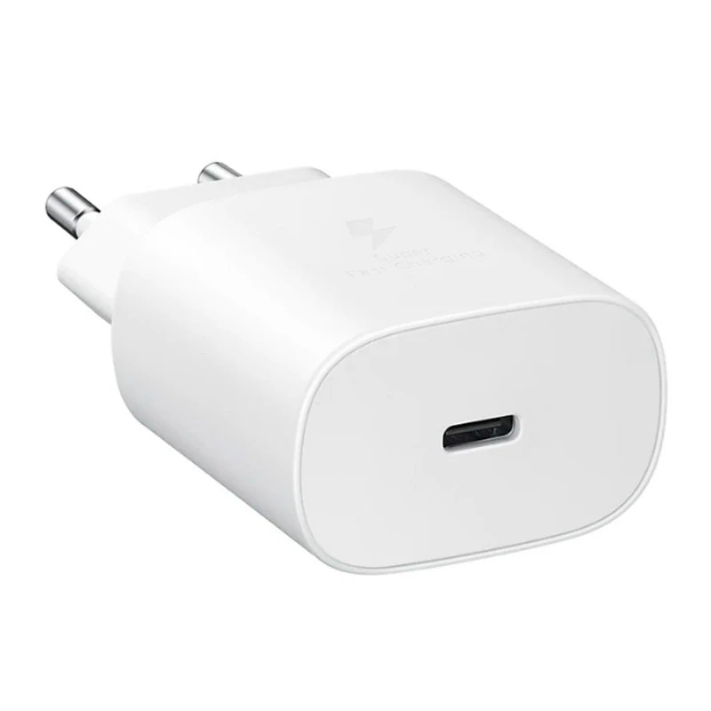شارژر دیواری 25 وات سامسونگ اصلی EP-TA800 PD 3A