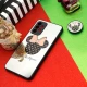 قاب محافظ لنزدار آینه ای + پاپ سوکت طرح میکی موس Samsung Galaxy A72