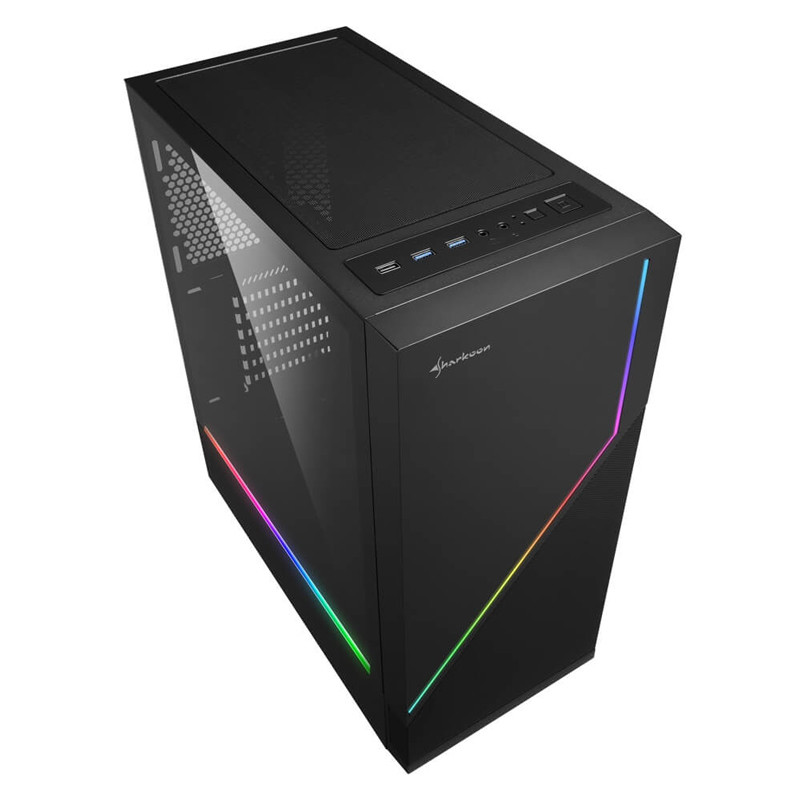 کیس کامپیوتر شارکون Sharkoon RGB FLOW