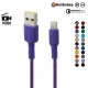 کابل آیفونی فست شارژ She Charisma Mehrnam QC3 3A 1.2m