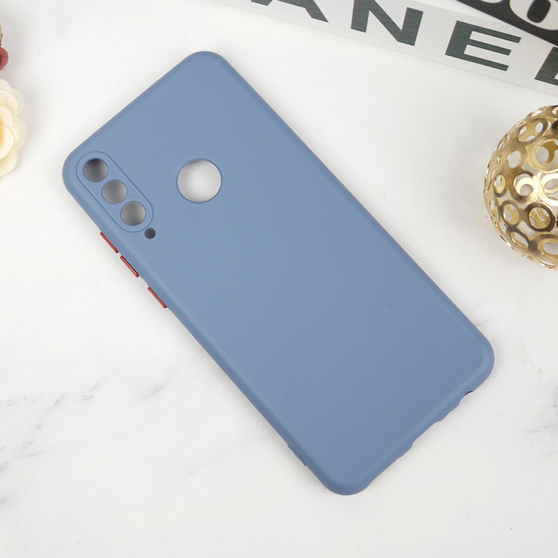 قاب محافظ لنزدار سیلیکونی دکمه رنگی Huawei Y6p