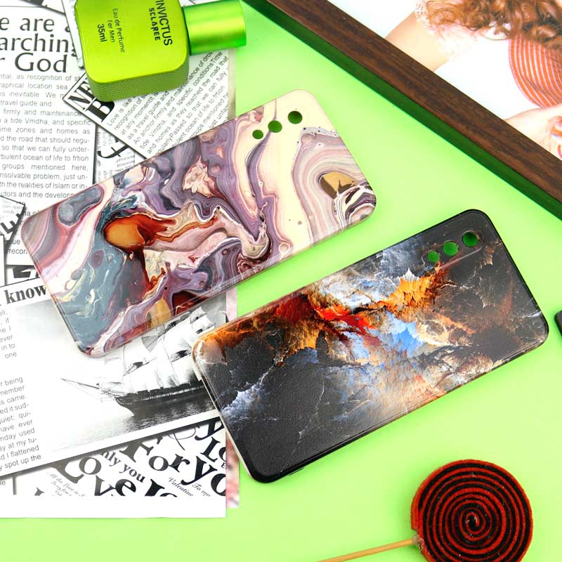 قاب سیلیکونی محافظ لنزدار طرح آبرنگی Samsung Galaxy A02