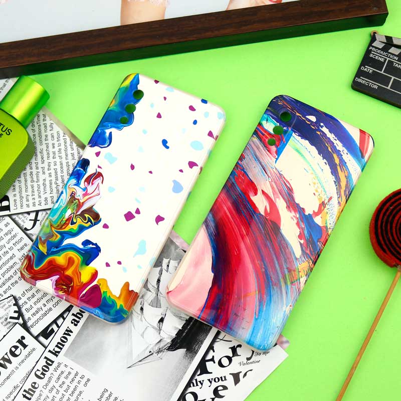 قاب سیلیکونی محافظ لنزدار طرح آبرنگی Samsung Galaxy A02