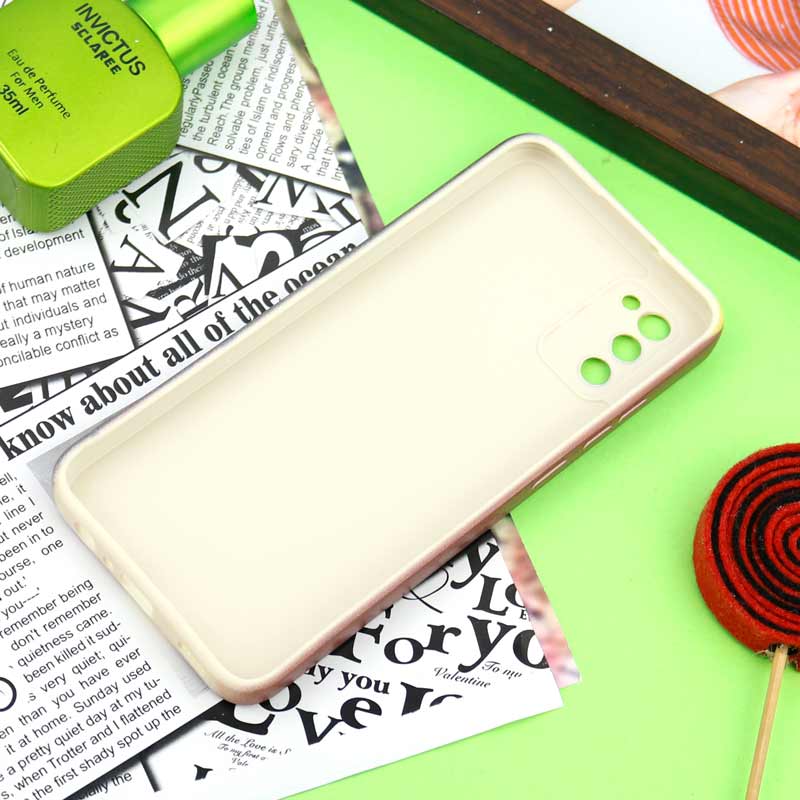 قاب سیلیکونی محافظ لنزدار طرح رنگین کمان Samsung Galaxy A02s
