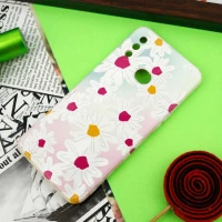 قاب سیلیکونی محافظ لنزدار طرح گل Samsung Galaxy A10s