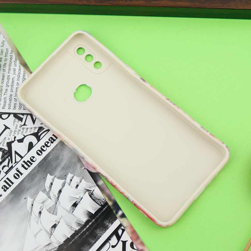 قاب سیلیکونی محافظ لنزدار طرح آبرنگی Samsung Galaxy A10s