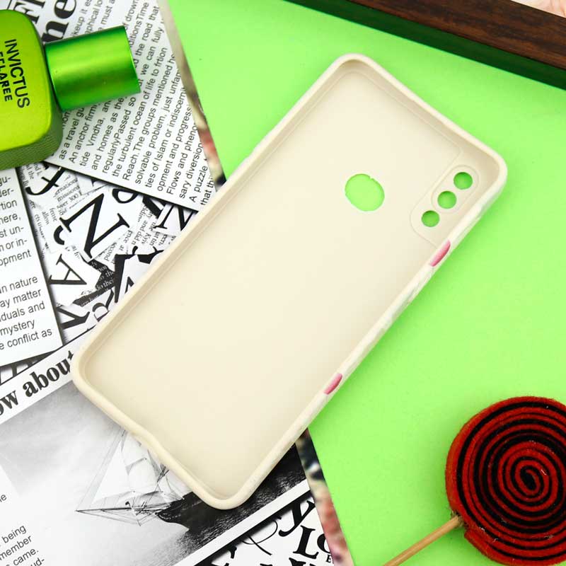 قاب سیلیکونی محافظ لنزدار طرح گل Samsung Galaxy A10s