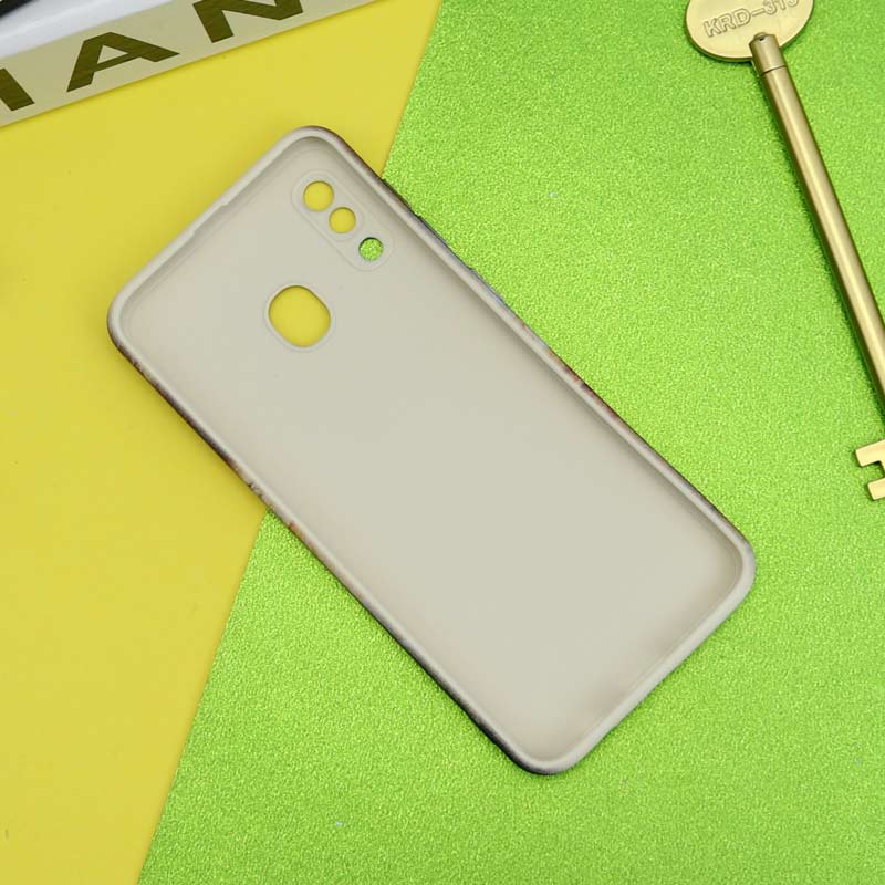 قاب سیلیکونی محافظ لنزدار طرح آبرنگی Samsung Galaxy A20/A30