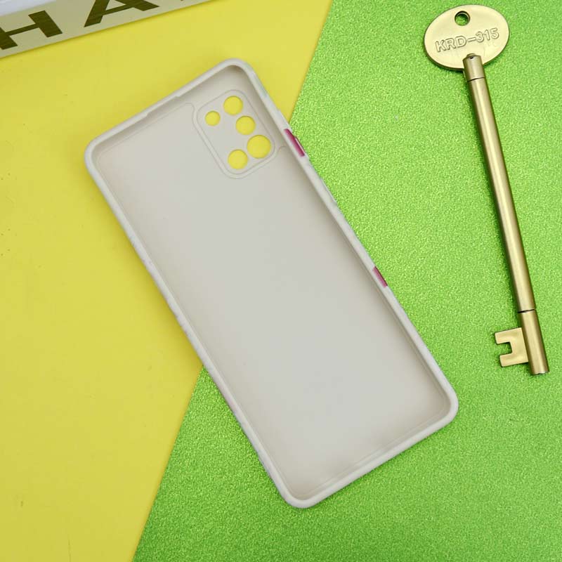قاب سیلیکونی محافظ لنزدار طرح گل Samsung Galaxy A31