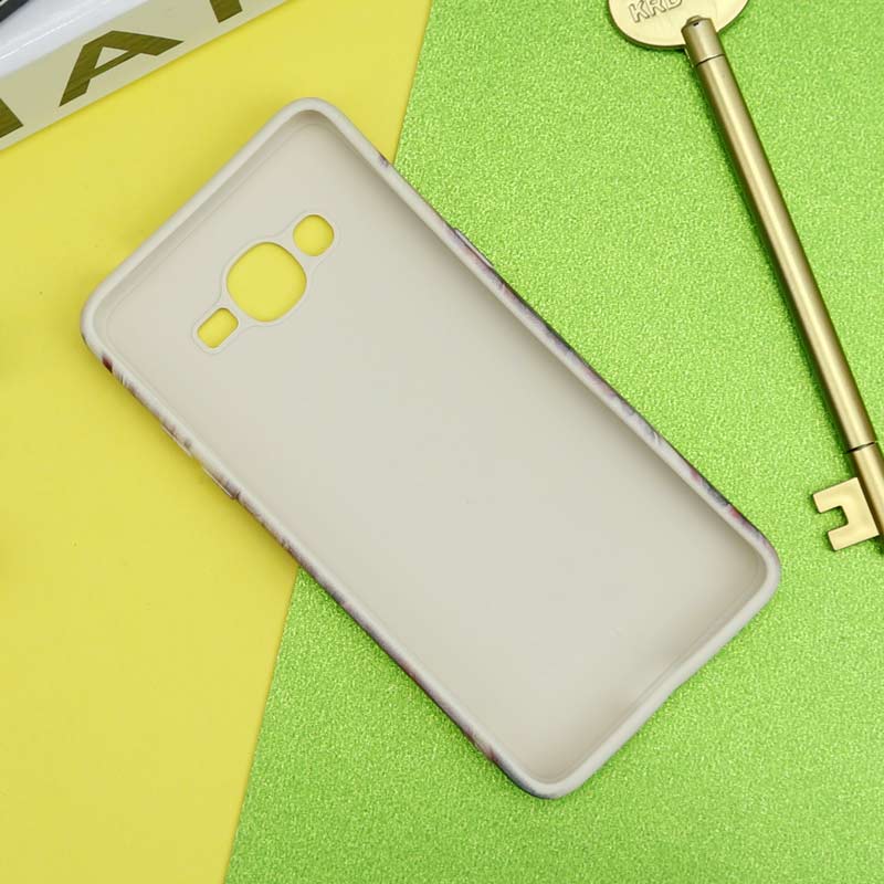 قاب سیلیکونی محافظ لنزدار طرح آبرنگی Samsung Galaxy J2 Prime