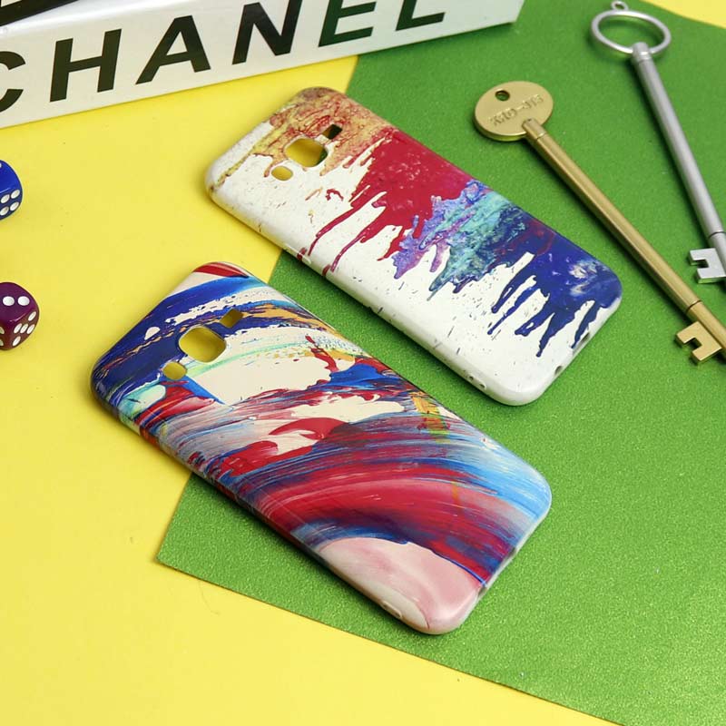 قاب سیلیکونی محافظ لنزدار طرح آبرنگی Samsung Galaxy J5