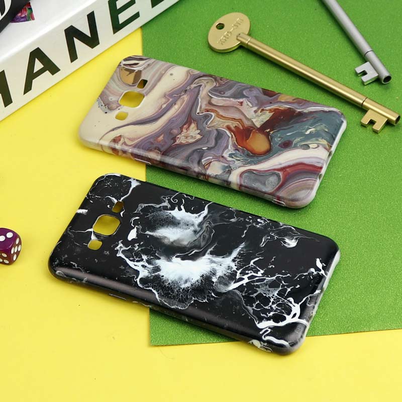 قاب سیلیکونی محافظ لنزدار طرح آبرنگی Samsung Galaxy J7