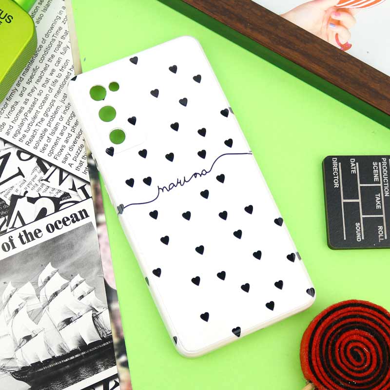 قاب سیلیکونی محافظ لنزدار طرح قلب Samsung Galaxy S20 FE