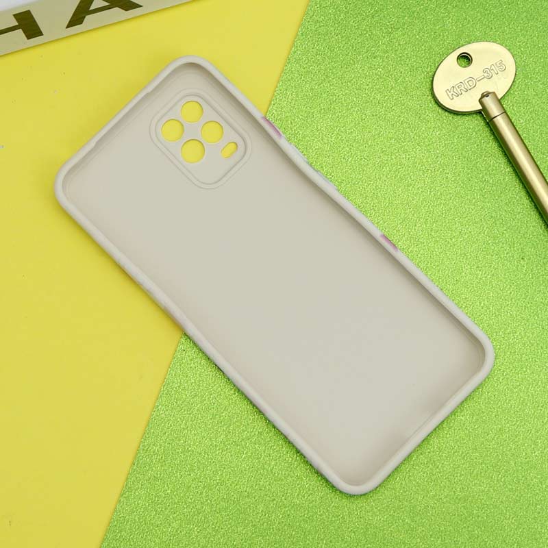 قاب سیلیکونی محافظ لنزدار طرح گل Xiaomi Mi 10 Lite