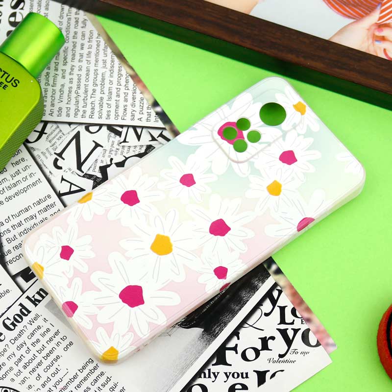 قاب سیلیکونی محافظ لنزدار طرح گل Xiaomi Mi 10T