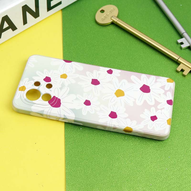 قاب سیلیکونی محافظ لنزدار طرح گل Xiaomi Mi 11