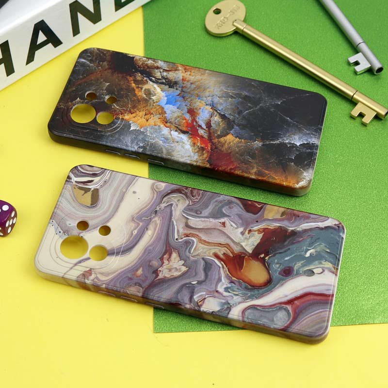 قاب سیلیکونی محافظ لنزدار طرح آبرنگی Xiaomi Mi 11