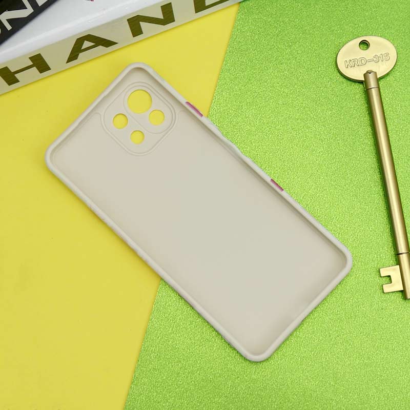 قاب سیلیکونی محافظ لنزدار طرح گل Xiaomi Mi 11 Lite