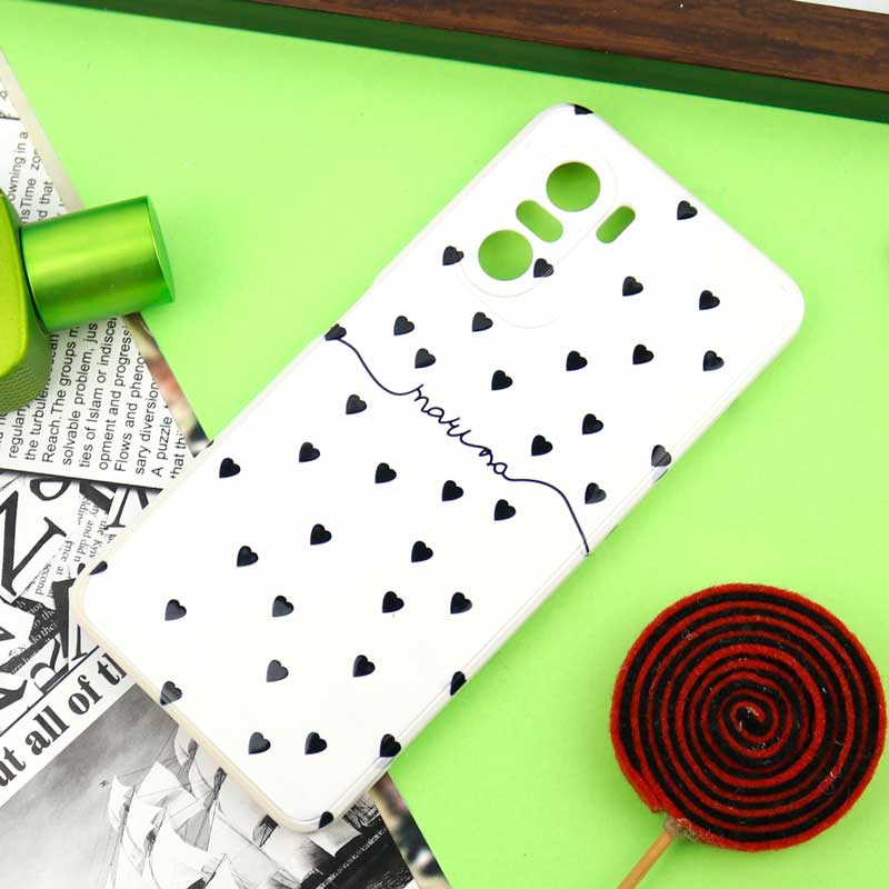 قاب سیلیکونی محافظ لنزدار طرح قلب Xiaomi Poco F3