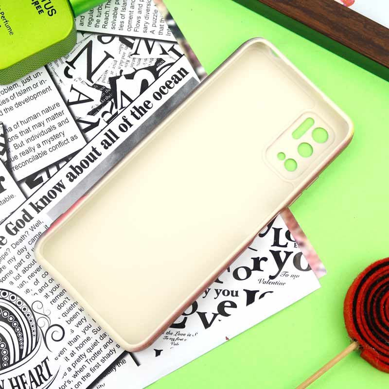 قاب سیلیکونی محافظ لنزدار طرح رنگین کمان Xiaomi Poco M3 Pro