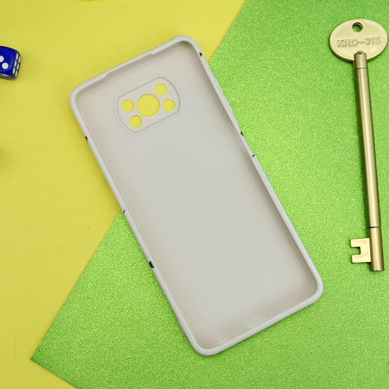 قاب سیلیکونی محافظ لنزدار طرح قلب Xiaomi Poco X3