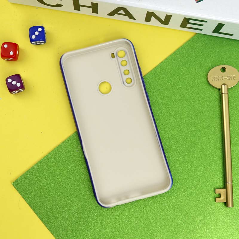 قاب سیلیکونی محافظ لنزدار طرح رنگین کمانی Xiaomi Redmi Note 8