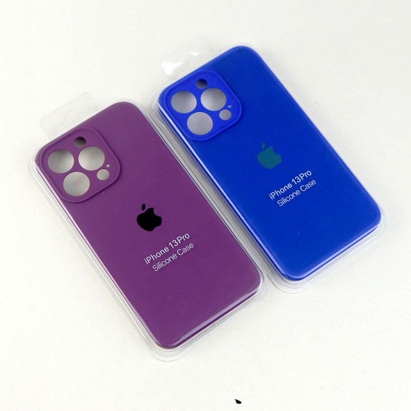 قاب سیلیکونی اصلی زیربسته آیفون iPhone 13 Pro محافظ لنزدار