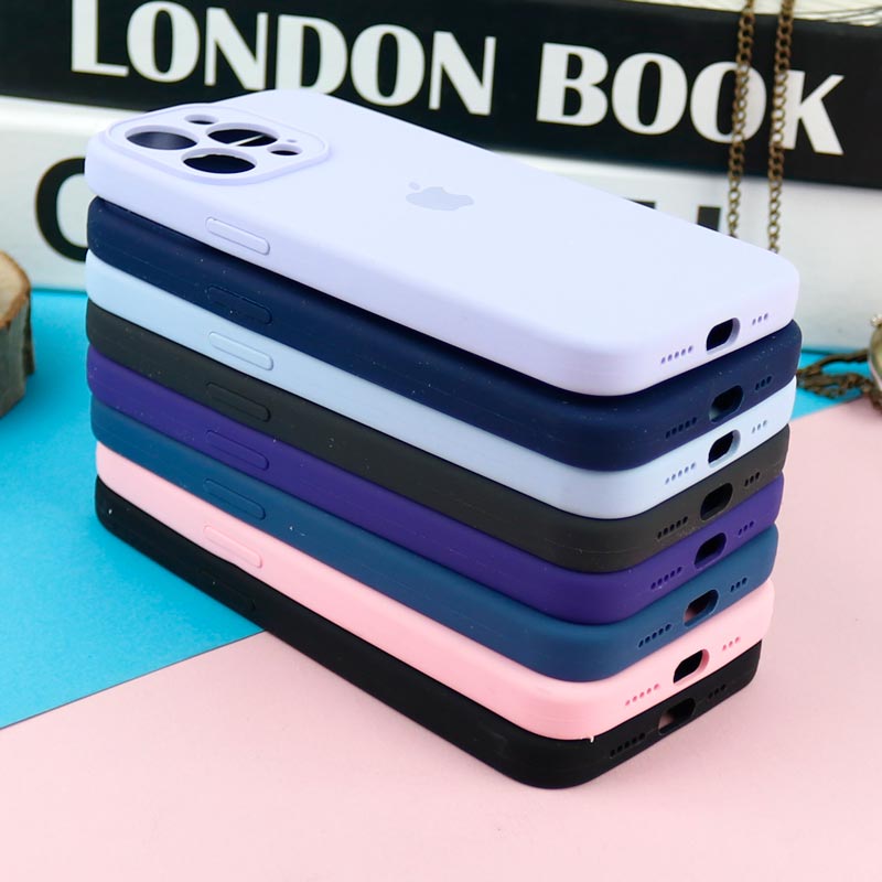 قاب سیلیکونی اصلی زیربسته آیفون iPhone 13 Pro محافظ لنزدار