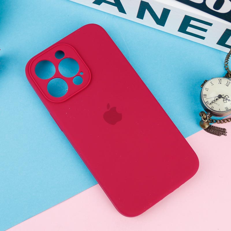 قاب سیلیکونی اصلی زیربسته آیفون iPhone 13 Pro محافظ لنزدار