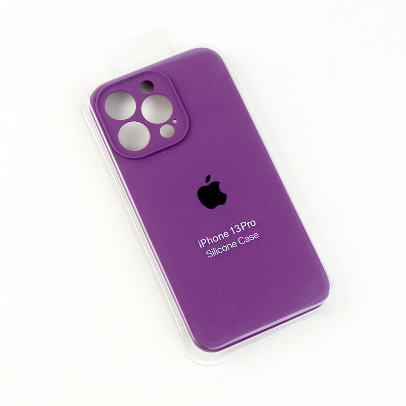 قاب سیلیکونی اصلی زیربسته آیفون iPhone 13 Pro محافظ لنزدار