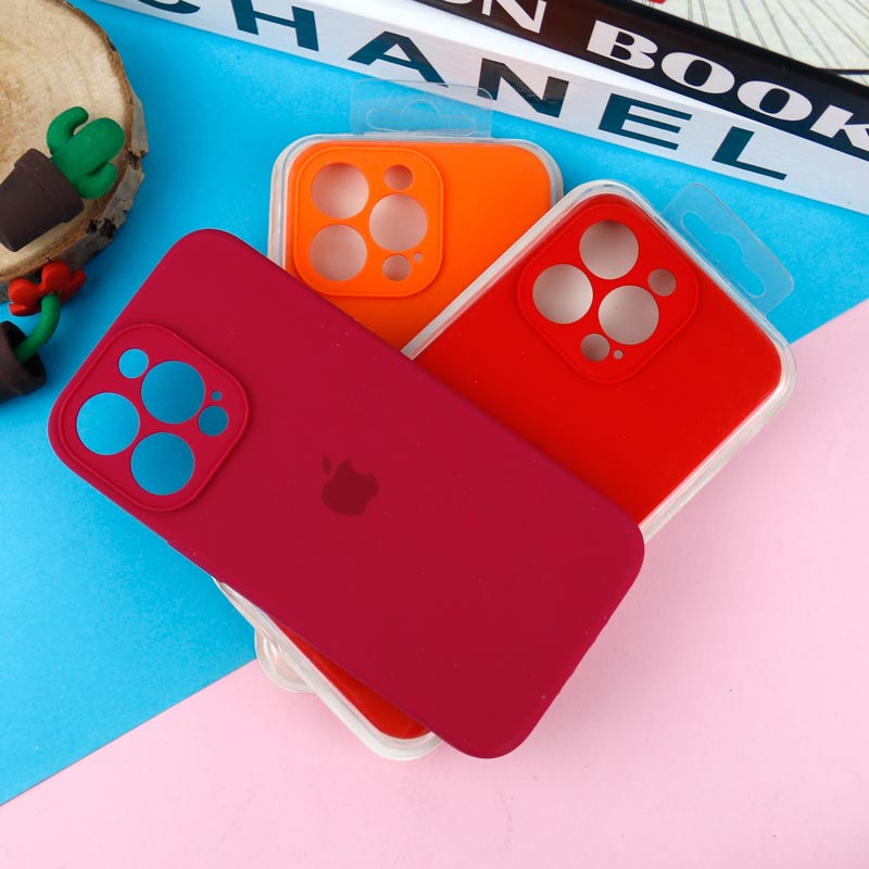 قاب سیلیکونی اصلی زیربسته آیفون iPhone 13 Pro محافظ لنزدار
