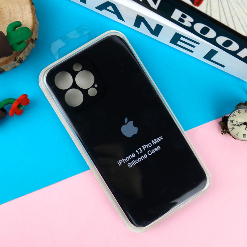 قاب سیلیکونی اصلی زیربسته آیفون iPhone 13 Pro محافظ لنزدار