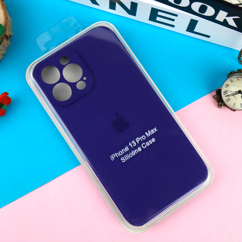 قاب سیلیکونی اصلی زیربسته آیفون iPhone 13 Pro محافظ لنزدار