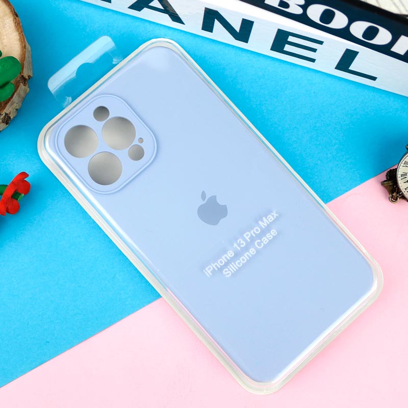 قاب سیلیکونی اصلی زیربسته آیفون iPhone 13 Pro محافظ لنزدار