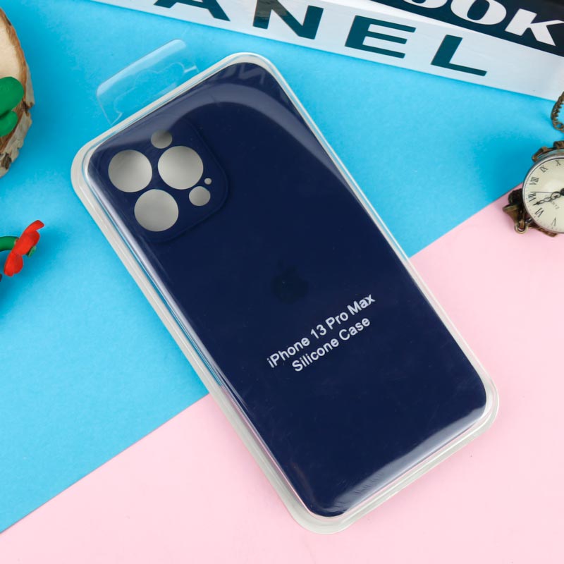 قاب سیلیکونی اصلی زیربسته آیفون iPhone 13 Pro محافظ لنزدار