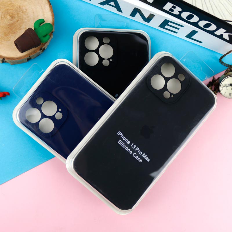 قاب سیلیکونی اصلی زیربسته آیفون iPhone 13 Pro محافظ لنزدار